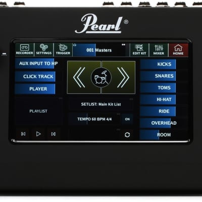 Pearl Mimic Pro Drum Module  Bundle with Pearl Electronic Module Mount with screws image 2