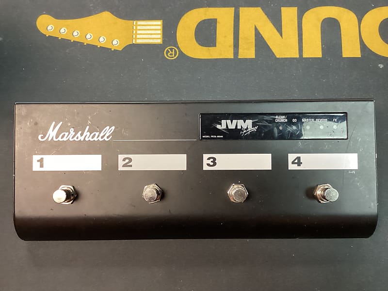 Marshall PEDL00045 JVM 4 Way Footswitch Reverb
