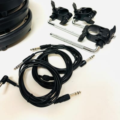 Set of 3 of Latest Style Roland PDX-8 PDX8 Mesh Pads w Clamp Mount Cable image 8