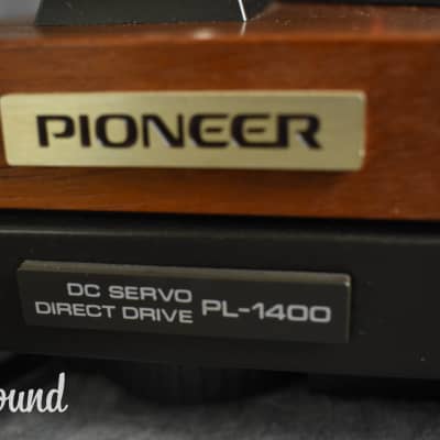 Pioneer PL-1400 Direct Drive Turntable in Very Good Condition image 5