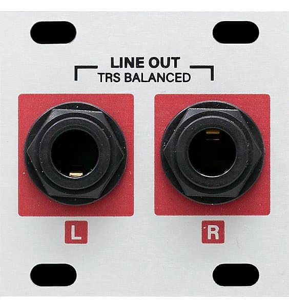 Intellijel Stereo Line Out 1U Stereo Line Output Eurorack Synth