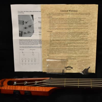 Bolin 5-String Bass Guitar Model NS-5 with Case, Beautiful! image 16