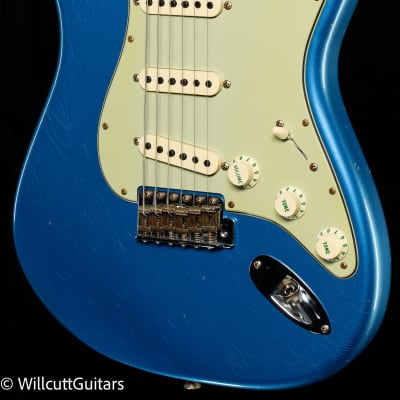 Fender Custom Shop Willcutt True '62 Stratocaster Journeyman Relic Lake Placid Blue '60 Oval C (098) for sale