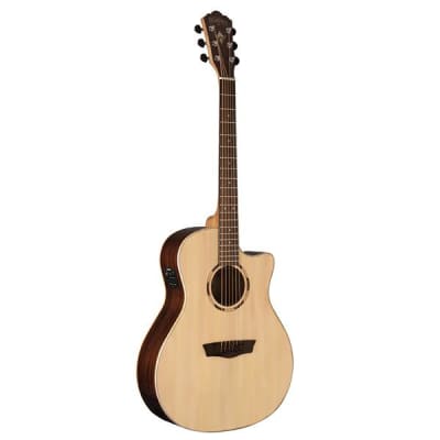 Washburn Woodline Orchestra Acoustic Electric Guitar Natural for sale