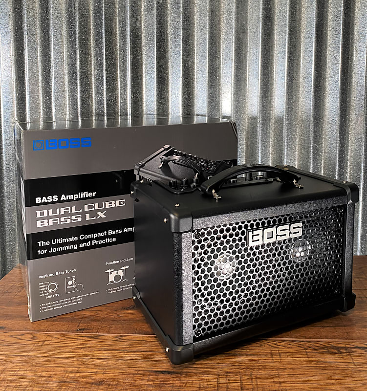 Boss Dual Cube Bass LX 2x5" 10 Watt Stereo Amplifier Combo DCB-LX image 1