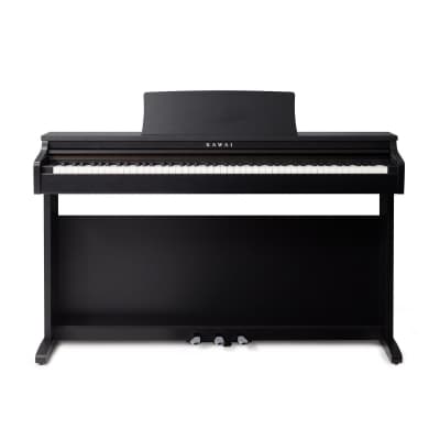 Kawai KDP120SB Digital Piano Satin Black Finish with Matching Bench image 1