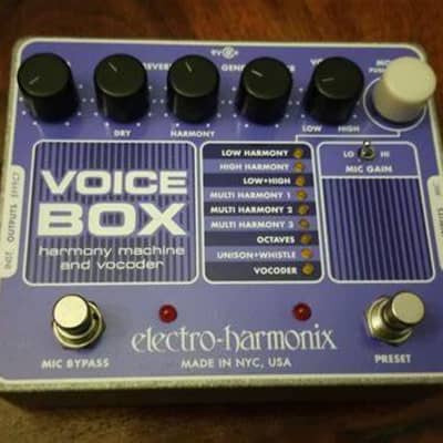 Electro-Harmonix Voice Box Harmony Machine & Vocoder - PERFECT CONDITION!! -In-Box! image 1