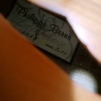 Philippe Berne 'Aperggione' 6 string guitarviol/cello 2011 - rosewood, spruce, maple image 17