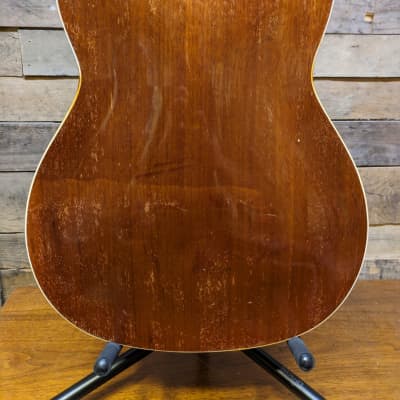 Crucianelli Vintage Flamed Maple Top Made In Italy Vintage Acoustic Guitar image 5