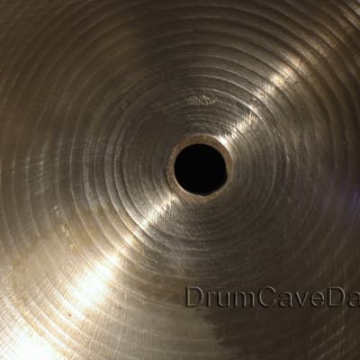 VINTAGE 21" ZILDJIAN RIDE CYMBAL THIN STAMP, HAND HAMMERED & RARE SIZE, DEMO VIDEO! image 4