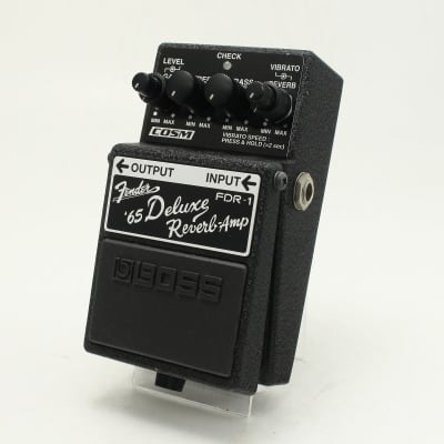 BOSS FDR-1 Fender Deluxe Reverb エフェクター Boss FDR-1 Fender '65 Deluxe Reverb Amp Pedal | Sweetwater