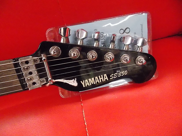 Yamaha SE350 Vintage Electric Guitar Black