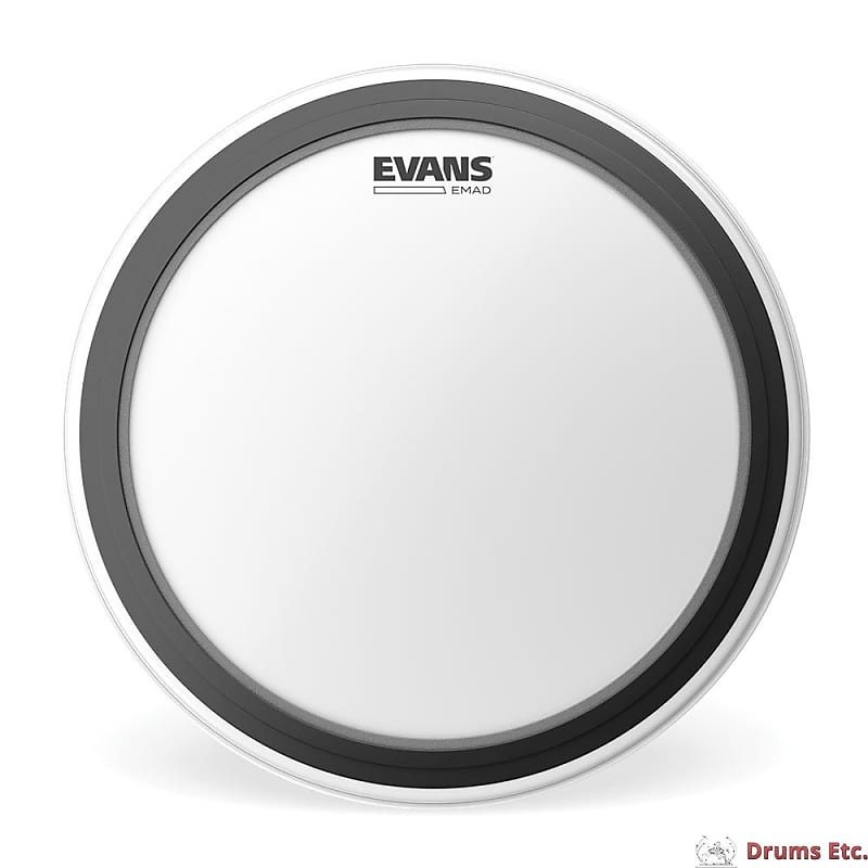 Evans 20" EMAD Coated Bass Drum Head BD20EMADCW image 1