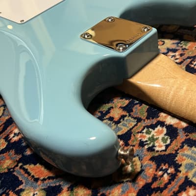 Fender Custom Shop '60 Reissue Stratocaster NOS 2014 Daphne Blue image 14