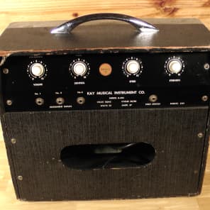 Kay 504 W/Tremolo, 1950's  Vintage Tube Amp Made in USA image 2