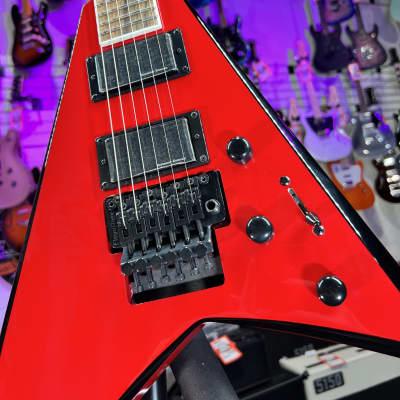 Jackson Rhoads RRX24 - Red with Black Bevels Auth Dealer Free Ship! 239 *FREE PLEK WITH PURCHASE* image 4