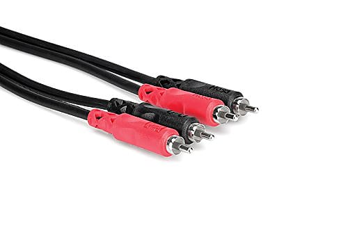 Hosa - CRA-202 - 2 RCA Male to 2 RCA Male Dual Cable - 6.5 ft. image 1