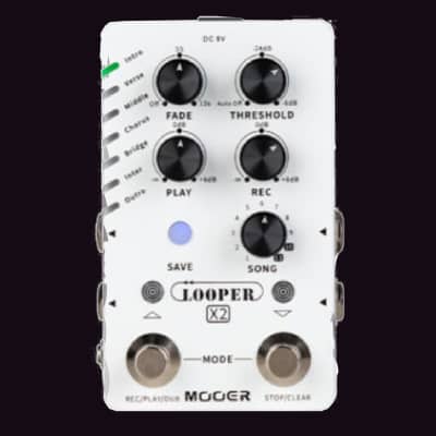 Mooer Looper X2 Guitar Effects Pedal + Power Supply image 7