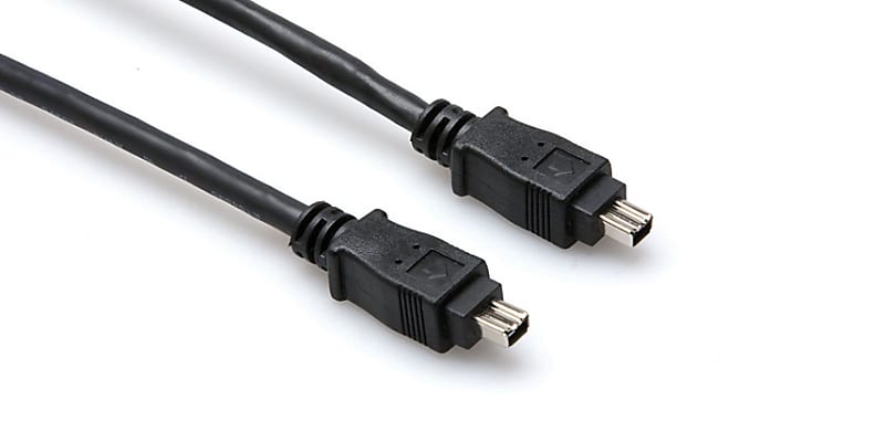 Hosa FireWire 400 Cable, 4-pin to Same, 6 Ft. FIW-44-106  			