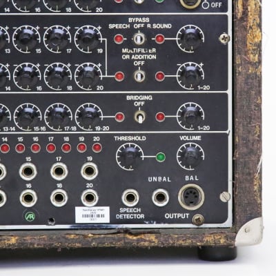 1977 Sennheiser VSM201 Vocoder 20-Band Analog Voice Synthesizer Rare Vocal Microphone Mic Effect Synth Used by Daft Punk image 9