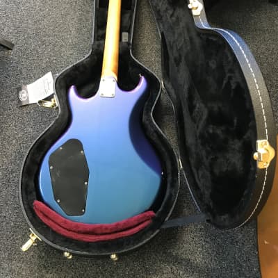 Ibanez Musician MC-100 custom 1977 Metallic custom nascar blue / purple expensive paint made in Japan in very good- excellent condition with hard case image 12
