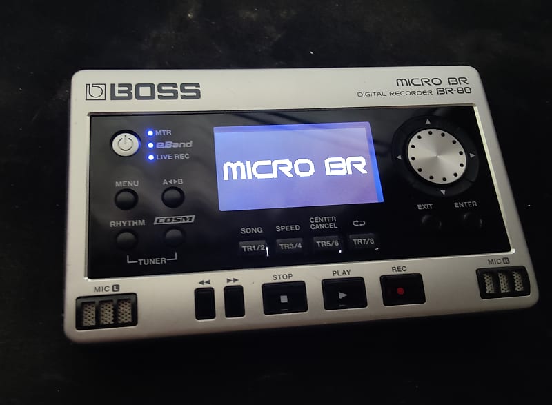 Boss Micro BR-80 Portable Digital Recorder 2010s - Black | Reverb