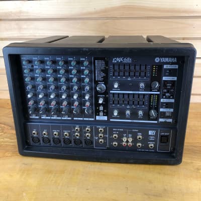 【商人】YAMAHA EMX68S パワードミキサー YAMAHA EMX68S 400W パワードミキサー ｜中古 山陽電子商会 第弐