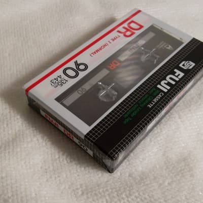 1 Early 80's Fuji DR-90 90 Super Ferric Type I Cassette Tapes 90 Mins Sealed #003 image 3