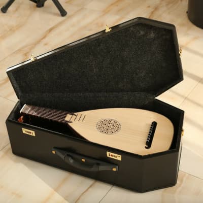【美品】ルネサンス Lute リュート 8コース 15弦 美品】ルネサンス Lute リュート 8コース 15弦 美品】ルネサンス