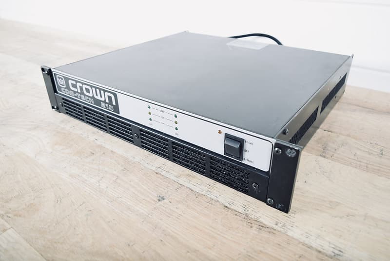 CROWN COM-TECH 210 パワーアンプ　AMCRON CROWN COM-TECH 210 パワーアンプ AMCRON - メルカリ