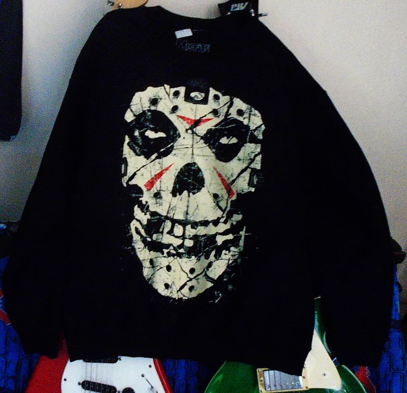 misfits knives logo skull face new L sweatshirt - glenn | Reverb