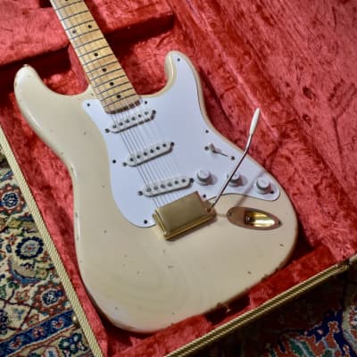 Fender Custom Shop 50's Strat Mary Kaye Cunetto Relic 1996 - Blonde for sale