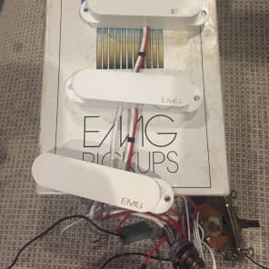EMG SA Single Coil Active Stratocaster Loaded Pickup Set image 1