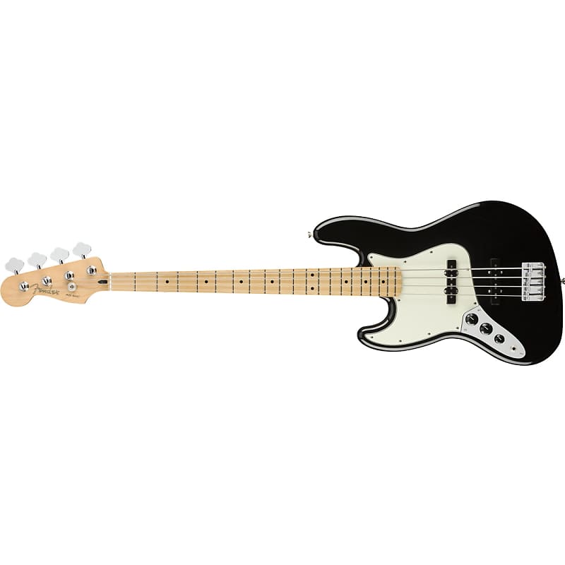 Fender Player Jazz Bass Guitar Left-Handed MN Black - MIM 0149922506 image 1