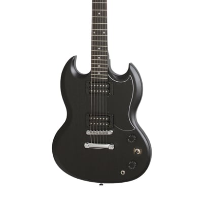 EPIPHONE SG junior エピフォン ジュニア　LIMITED Epiphone Ltd Ed SG-Junior Electric Guitar Worn Black