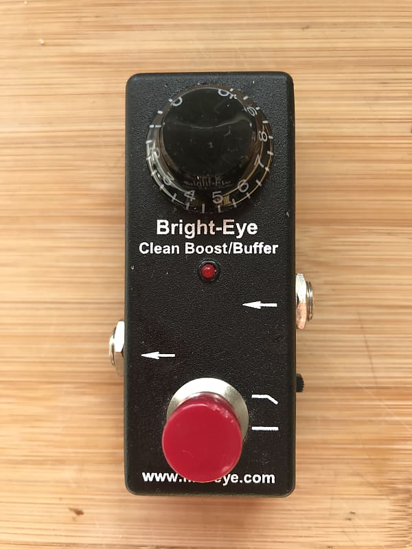 BRIGHT EYE Clean Boost / Buffer Fire Eye Development | Reverb