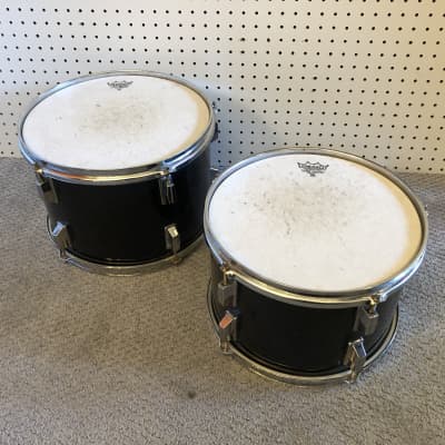 Cannon Radical 22" / 16" / 14" / 13" / 12" 5 Piece Drum Shells Black w/ Bass Dr image 10