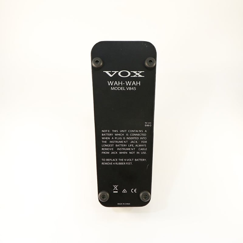 Vox V845 Classic Wah Wah Pedal | Reverb