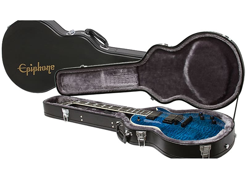 Amazon.com: Epiphone Les Paul Prophecy, Olive Tiger Aged