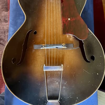 Archtop Guitar with Fishman Archtop Bridge Pickup 1930's image 2