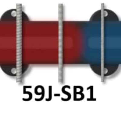 Bartolini 59J-SB1 J-Bass 5-String Original Dual In-Line Coil Short Bridge Pickup image 4