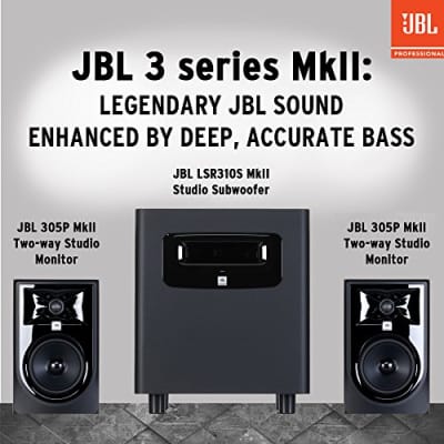 JBL 305P MkII 5" 2-Way Powered Studio Monitor image 7