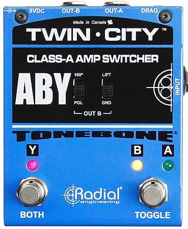 Radial Twin City Bones ABY Router Pedal image 1