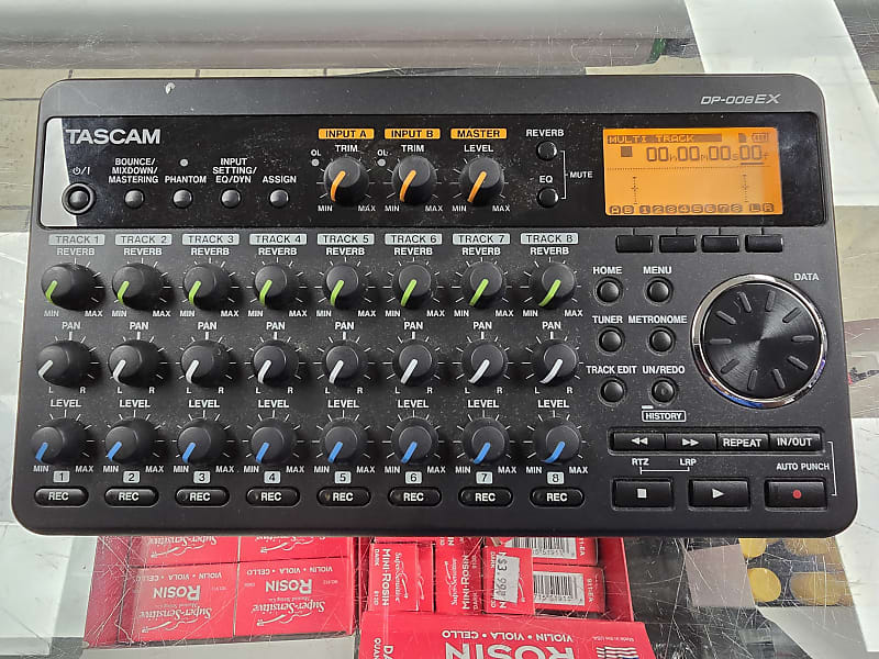 TASCAM DP-008EX 8-track Digital outlets Portastudio