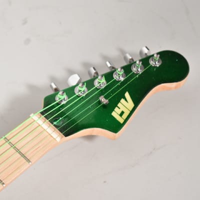 IYV S-Style Green Finish Solid Body Electric Guitar image 6