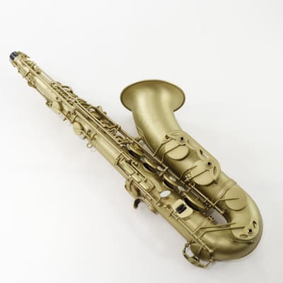 Antigua Winds Model TS4248CB 'Powerbell' Tenor Saxophone in Classic Brass Finish BRAND NEW image 5