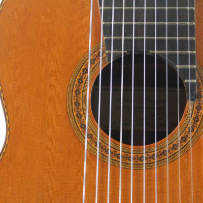Amalio Burguet 1a 10-string - extremely good sounding guitar in the style of a Jose Ramirez 1a  image 3