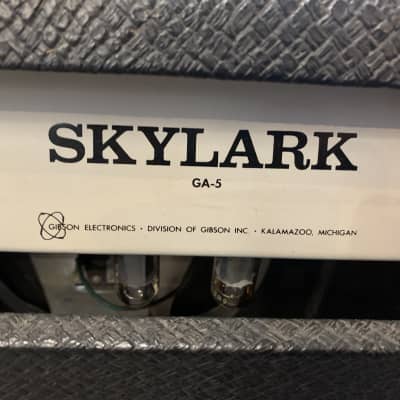 Gibson Skylark GA-5 1960s Black / Silver image 2