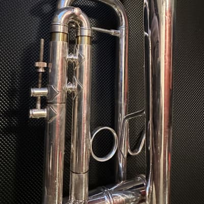 Bach LR180S43 Stradivarius Professional Model Bb Trumpet 2010s - Silver-Plated image 10
