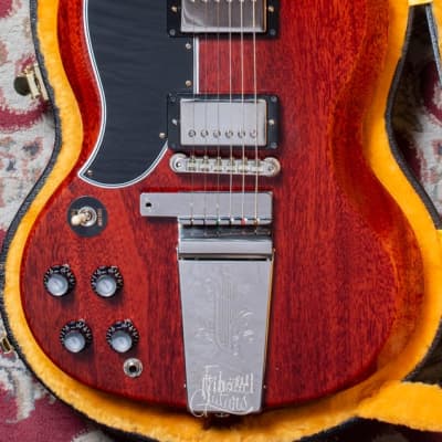 Gibson Custom 1964 Reissue SG Standard Left-Handed - Cherry Red #301714 Second Hand image 2
